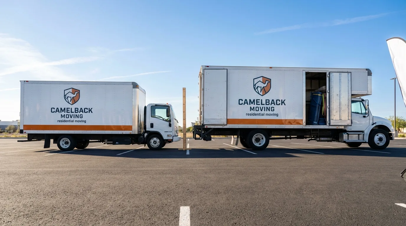 Moving truck size capacity guide in Huntington Station